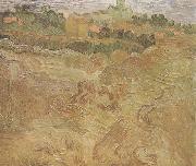 Vincent Van Gogh Wheat Fields with Auvers in the Background (nn04) painting